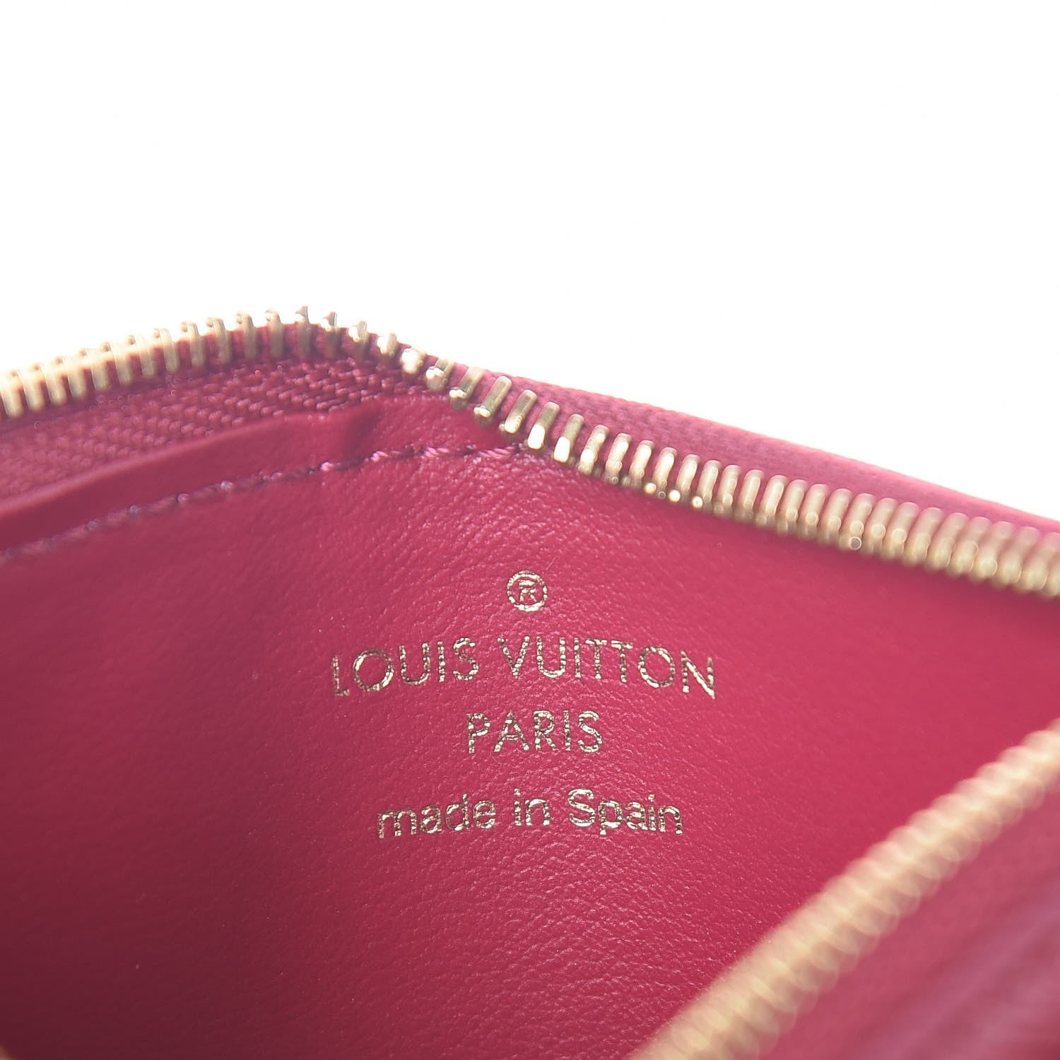 Louis Vuitton Monogram Zipped Card Holder Fuchsia 6 of 7