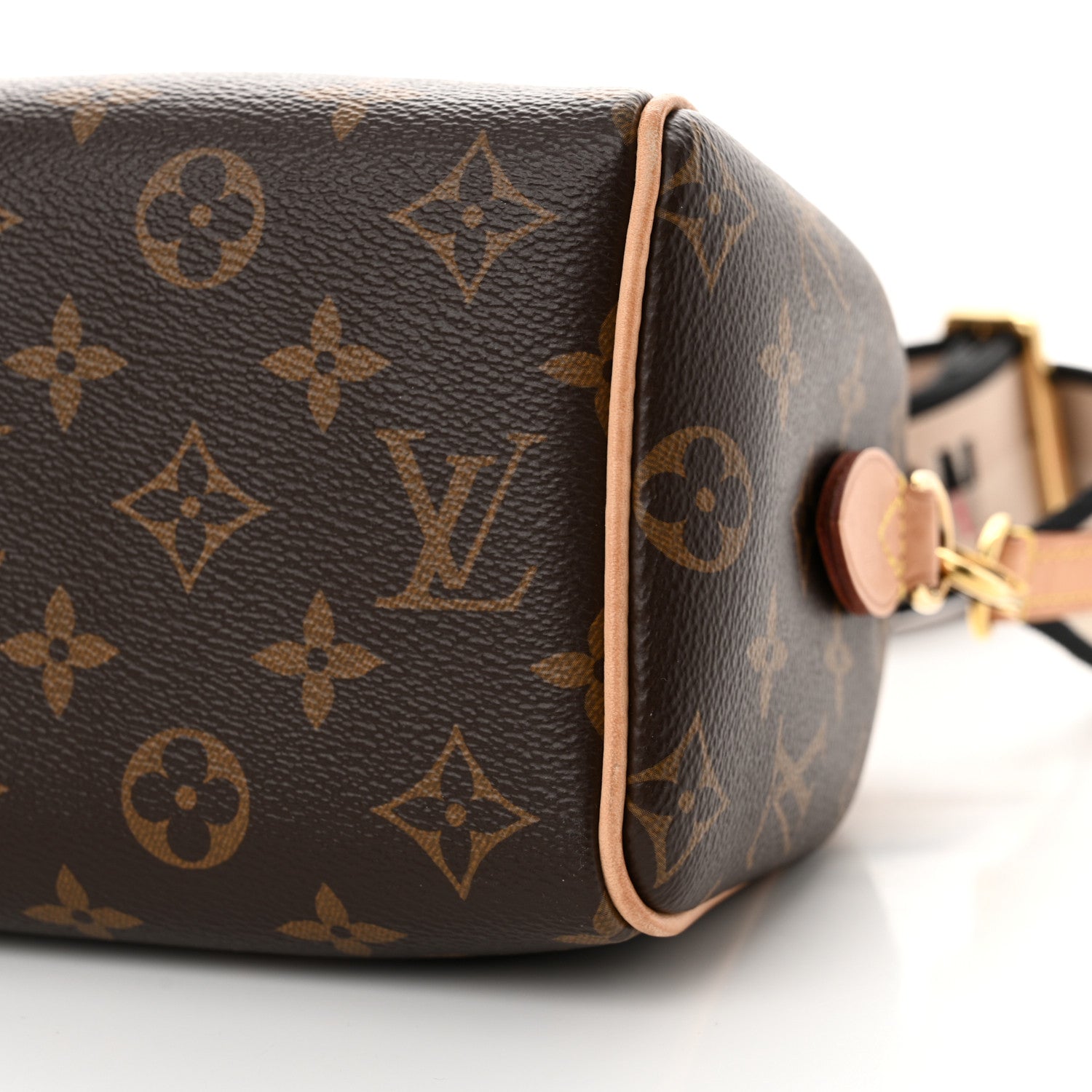 Louis Vuitton Monogram Speedy Bandouliere 20 Black 8 of 10