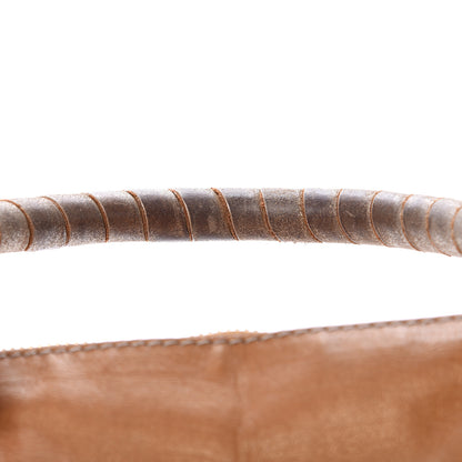 Chloe Metallic Calfskin Medium Marcie Satchel Brown 19 of 24