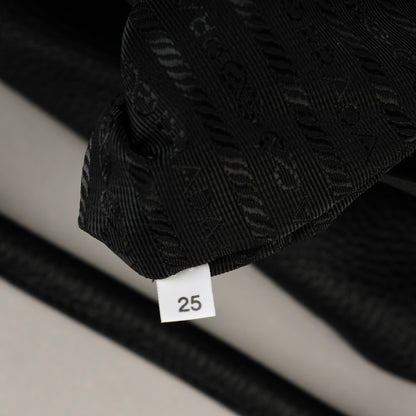Prada Vitello Daino Tote Nero Black 9 of 10
