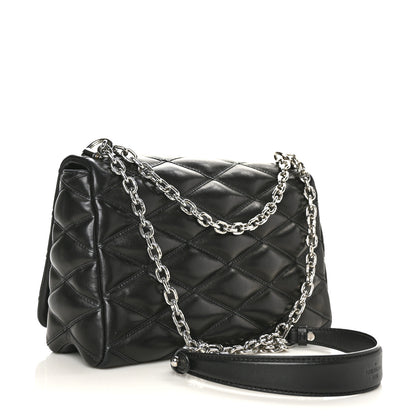 Louis Vuitton Lambskin Malletage GO-14 MM Black 3 of 6