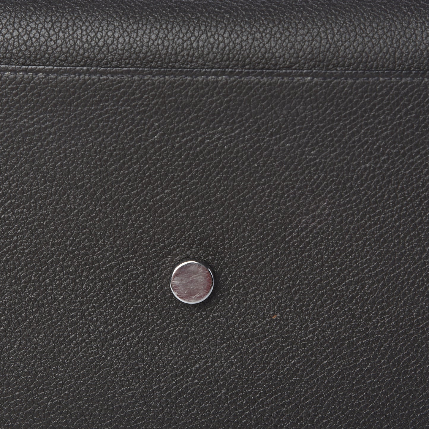 Grained Calfskin Small Sac De Jour Black