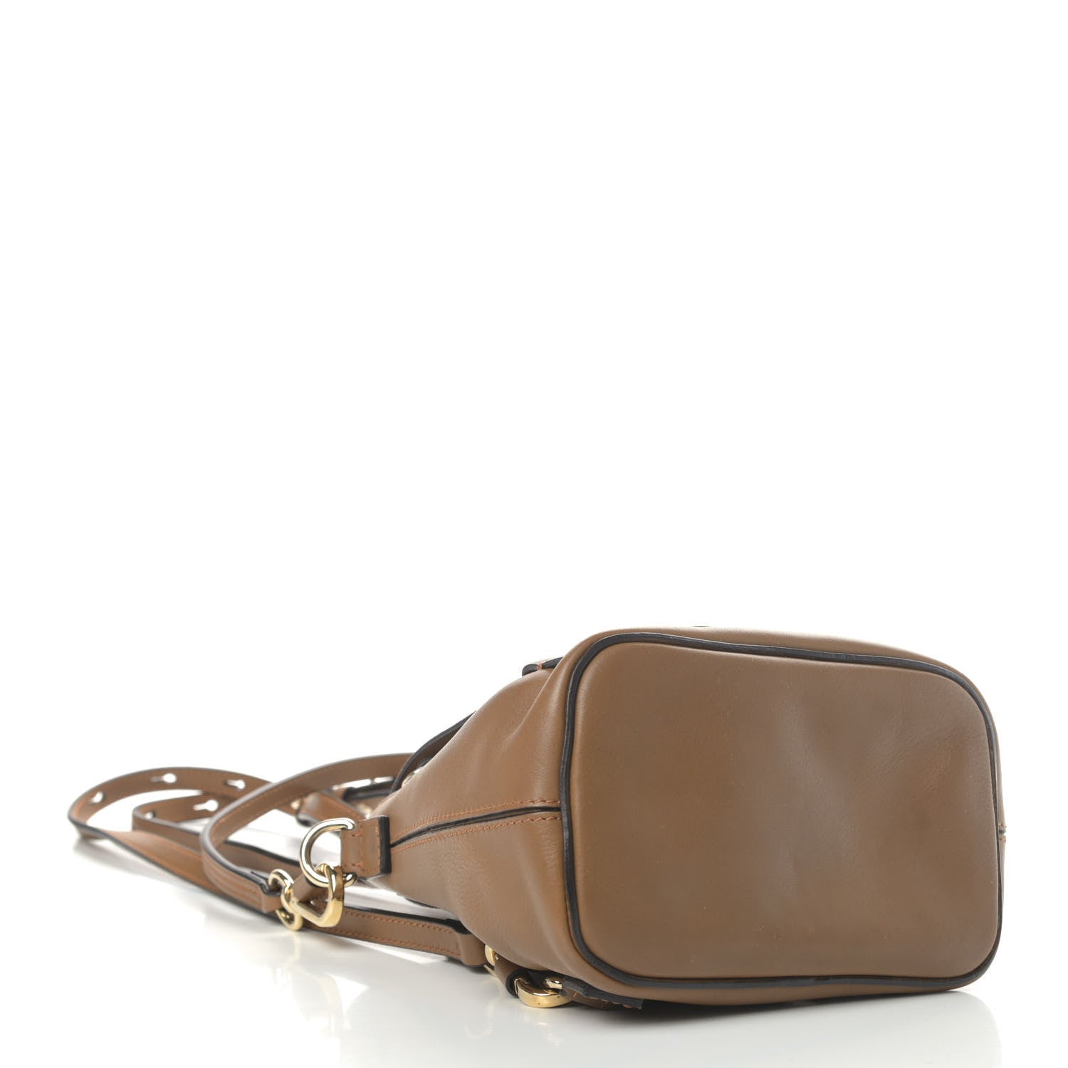 Chloe Suede Calfskin Mini Faye Backpack Nut 3 of 4