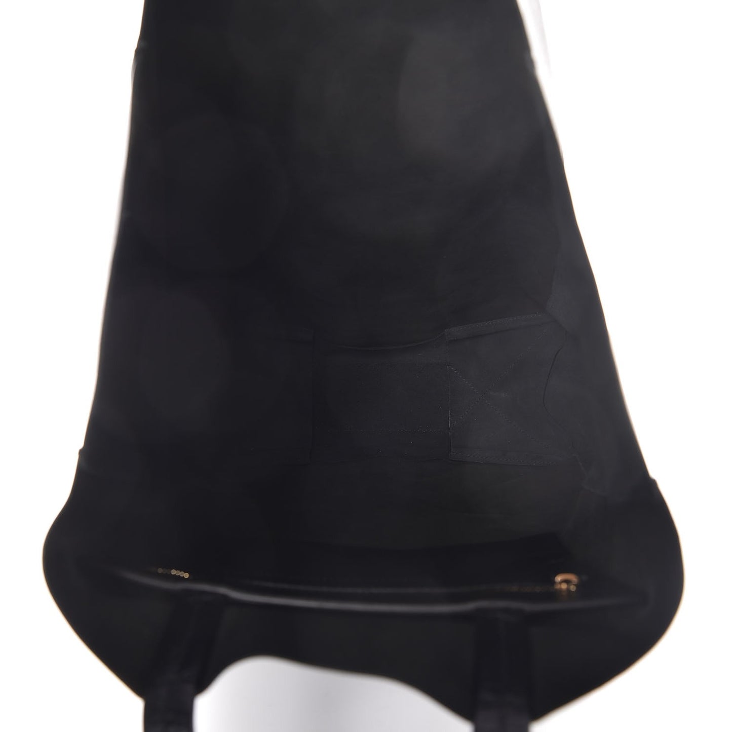 Smooth Lambskin Vertical Cabas Black