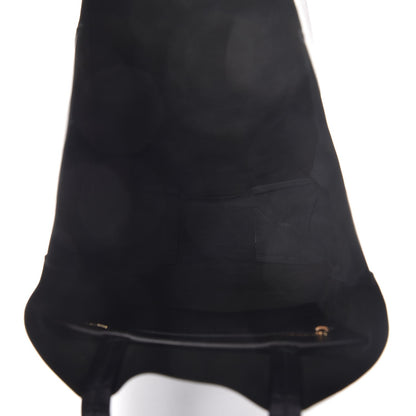Celine Smooth Lambskin Vertical Cabas Black 5 of 9