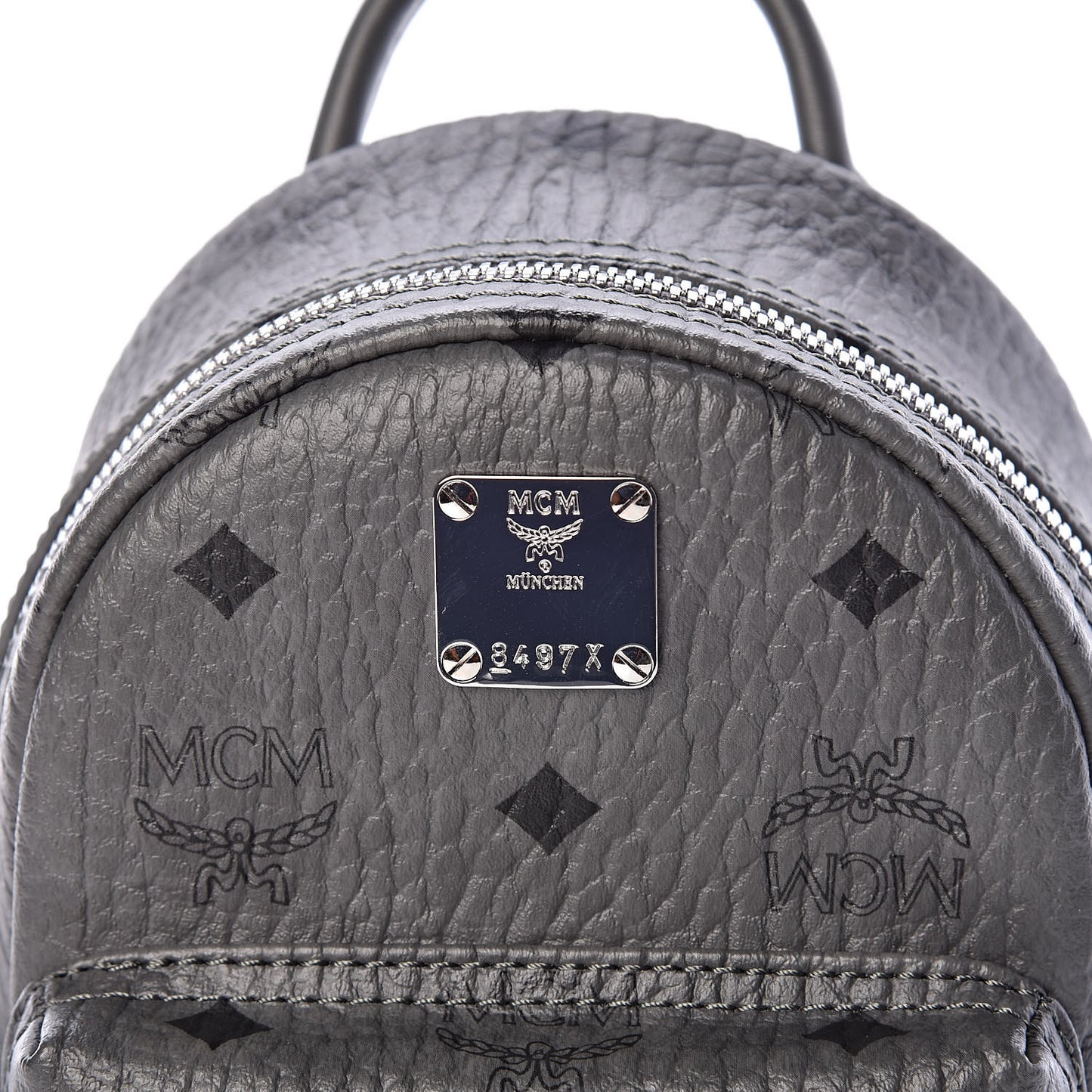 Visetos Studded X-Mini Bebe Boo Backpack Grey