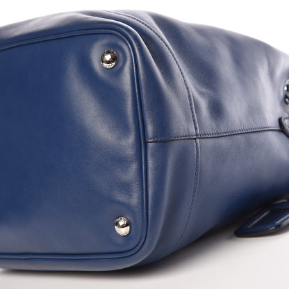 Prada Soft Calfskin Bucket Bag Bleuette 10 of 10