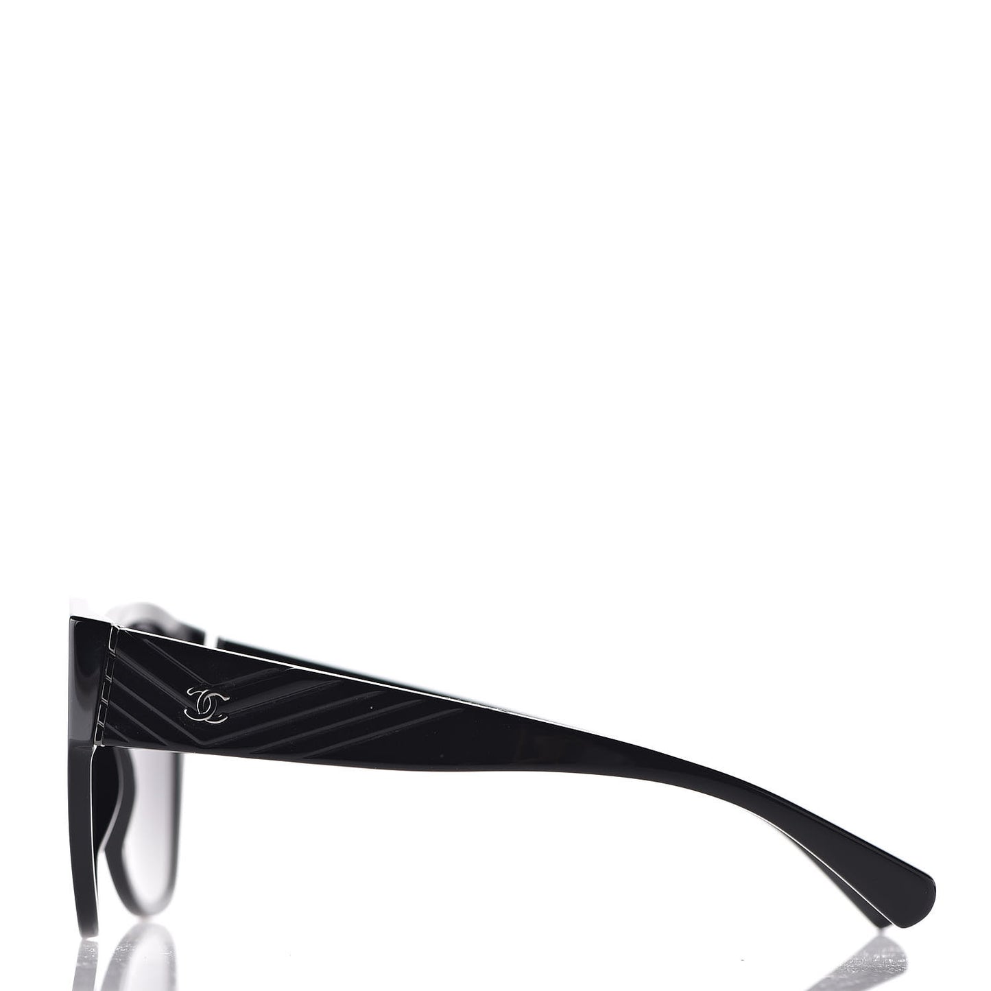 Acetate Polarized Butterfly CC Sunglasses 5412 Black