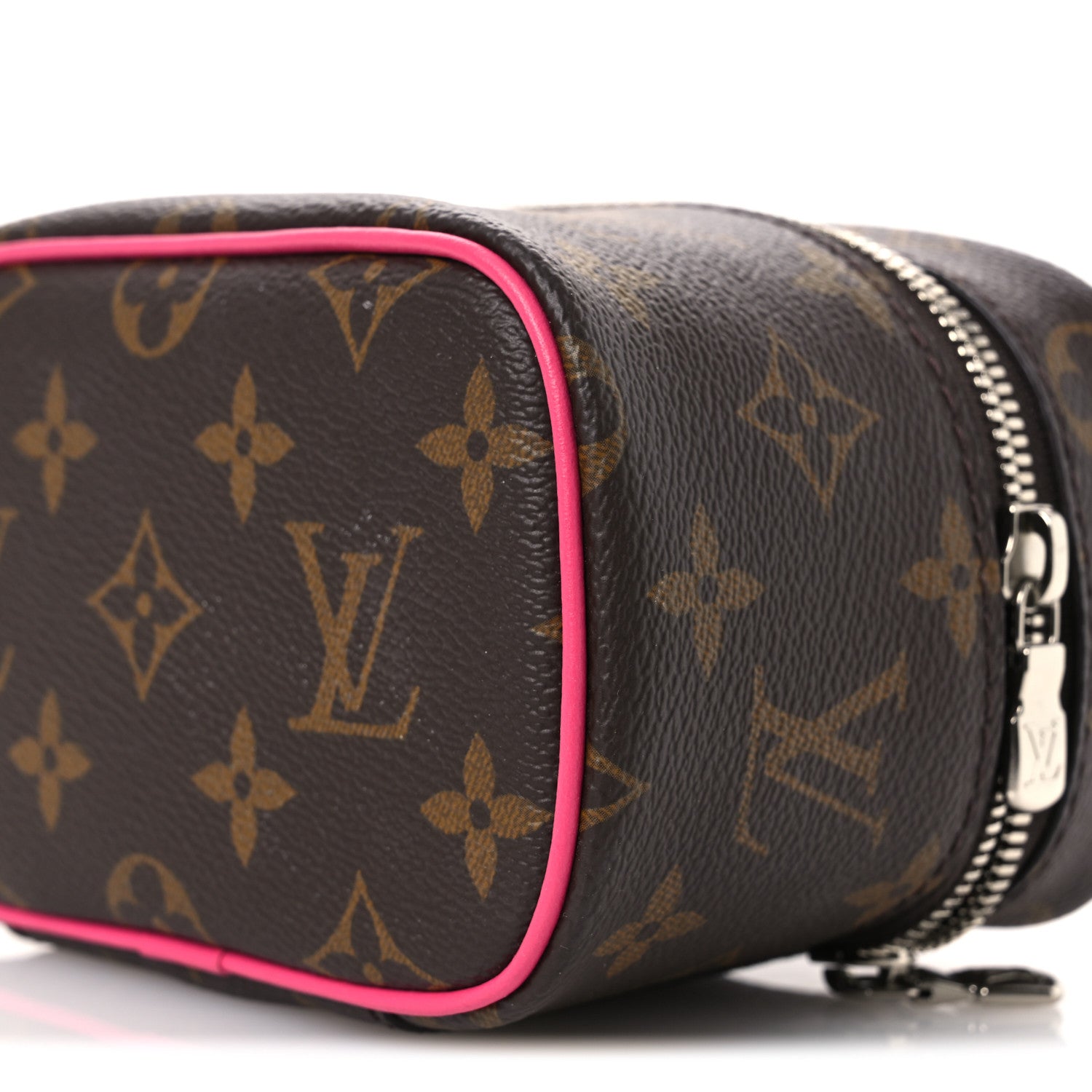 Louis Vuitton Monogram Macassar Nice Nano Rose Pondichery 9 of 10