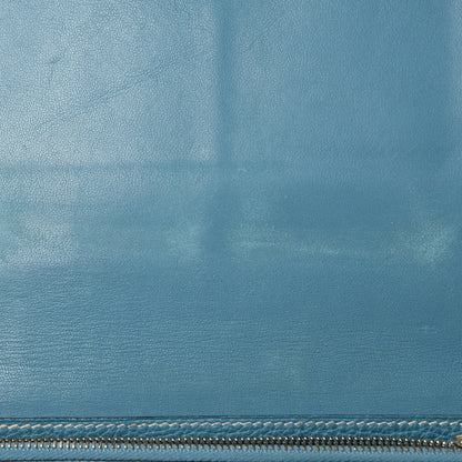 Hermes Togo Dogon Duo Wallet Blue Jean 14 of 15