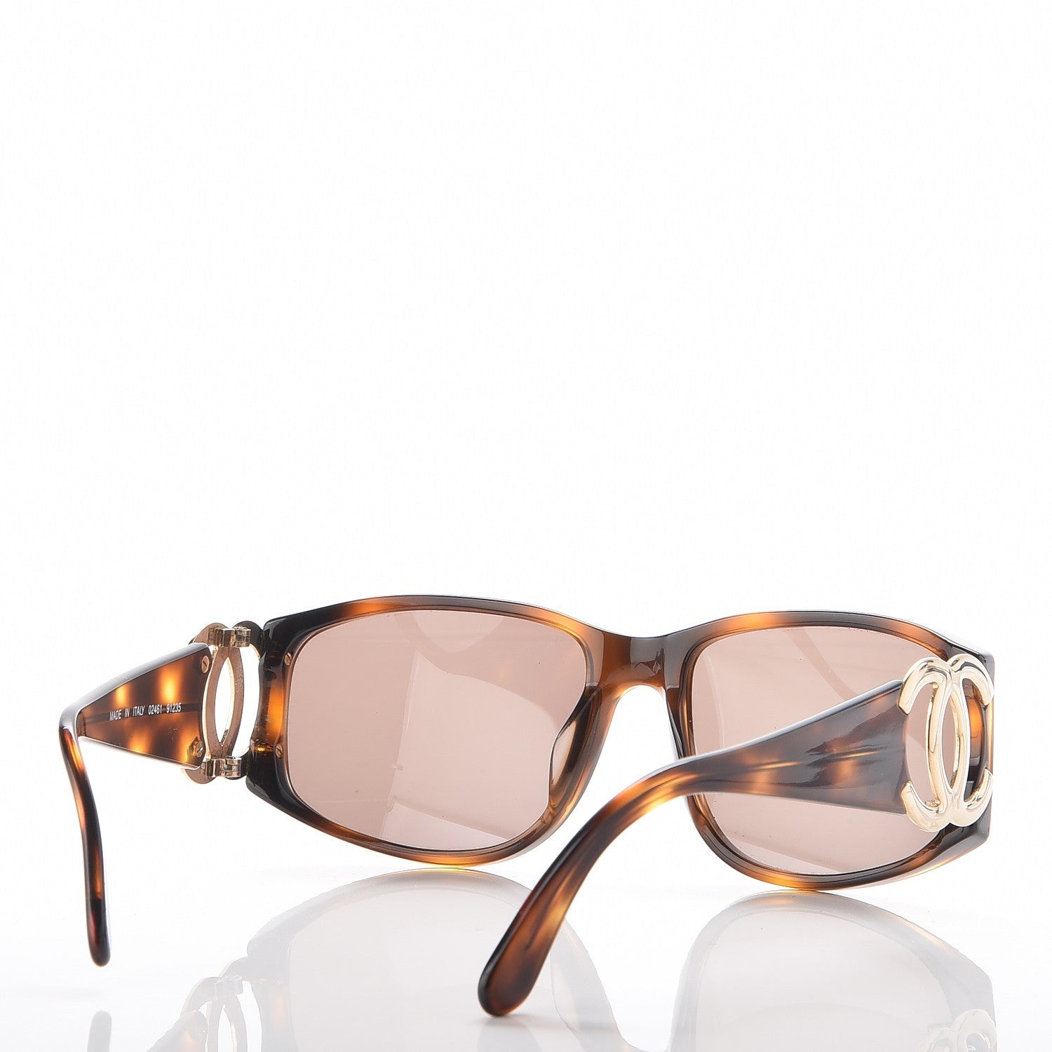 Chanel CC Logo Sunglasses 02461 Tortoise 4 of 8
