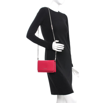Givenchy Sugar Goatskin Pandora Chain Wallet Fuchsia 2 of 7