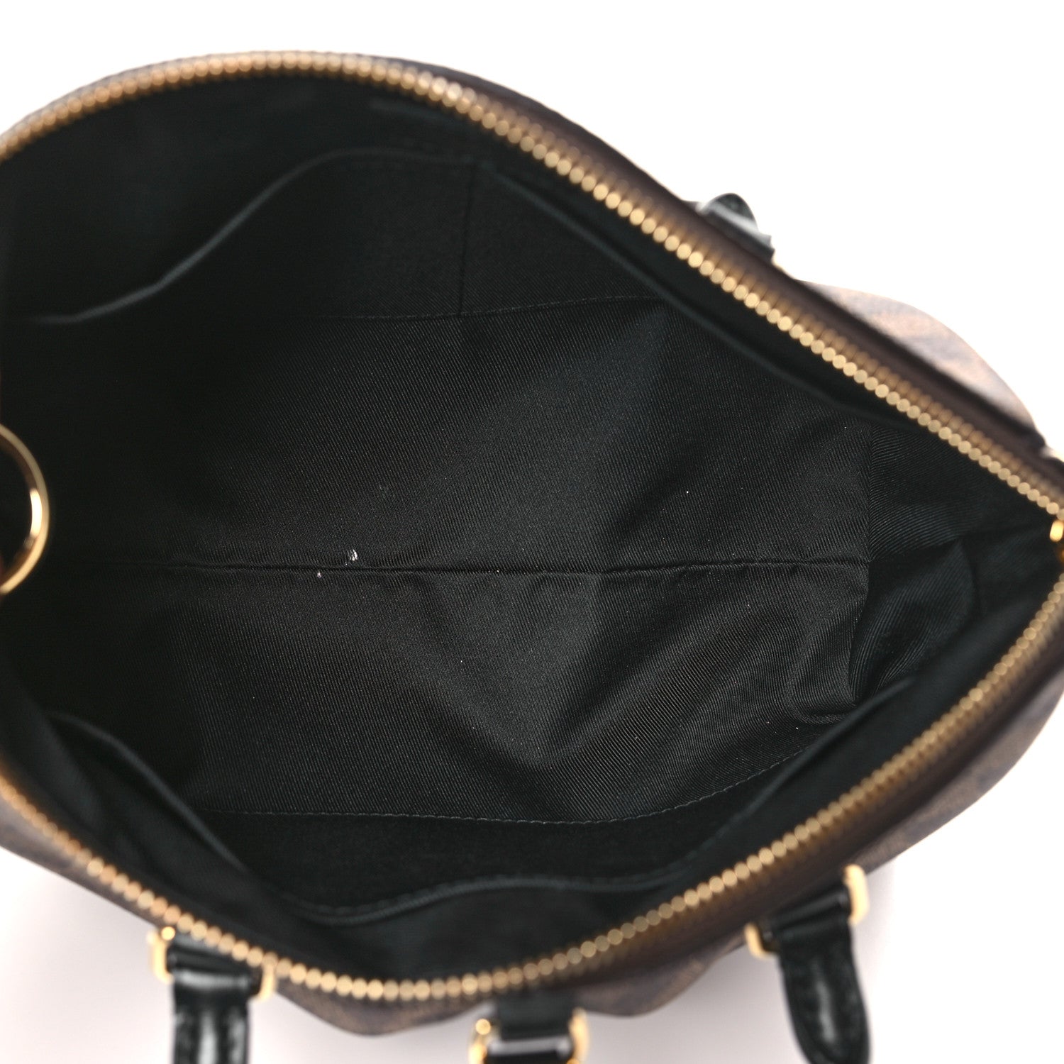 Louis Vuitton Damier Ebene Odeon Tote PM Black 5 of 9