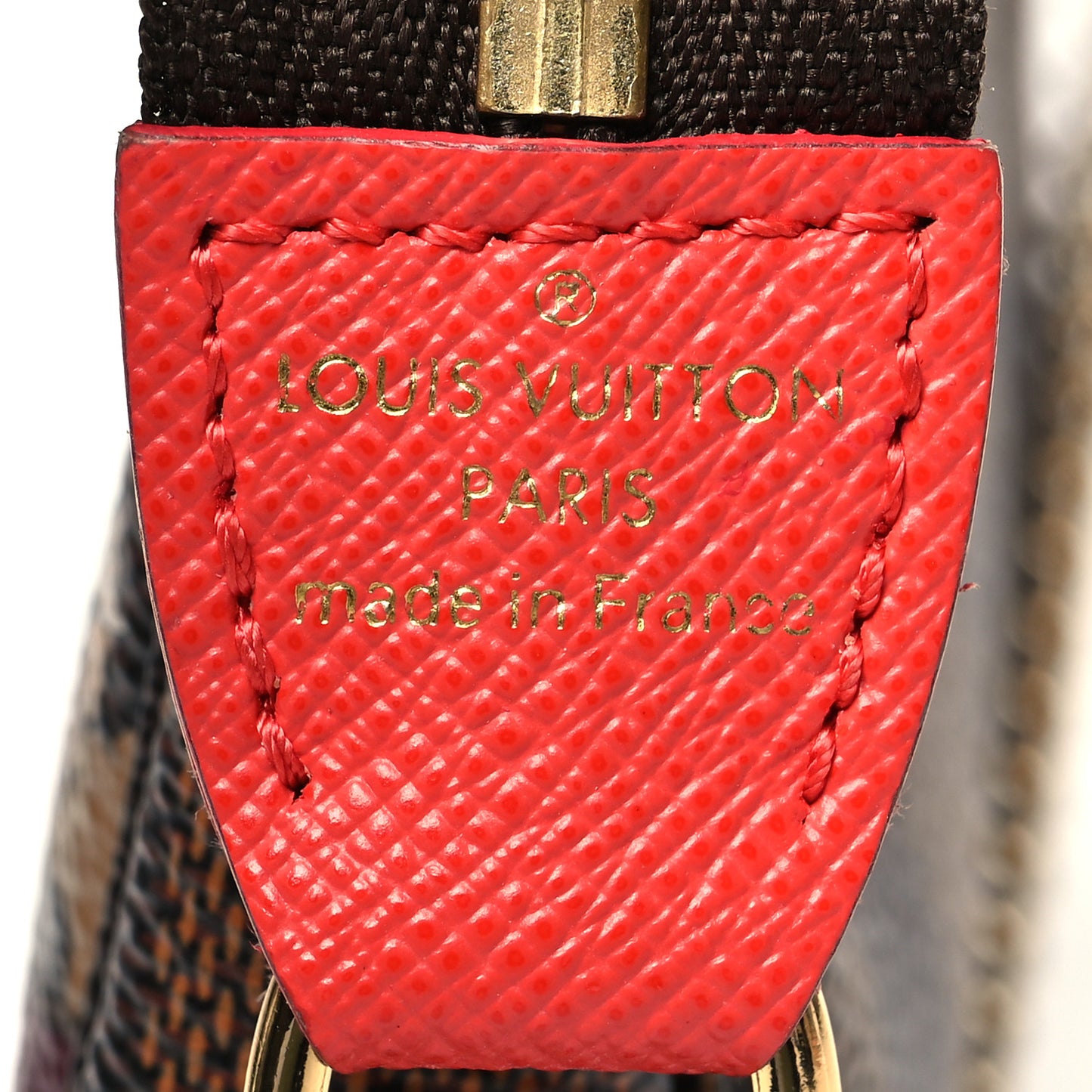 Damier Ebene 2015 Christmas Animation Mini Pochette Accessories