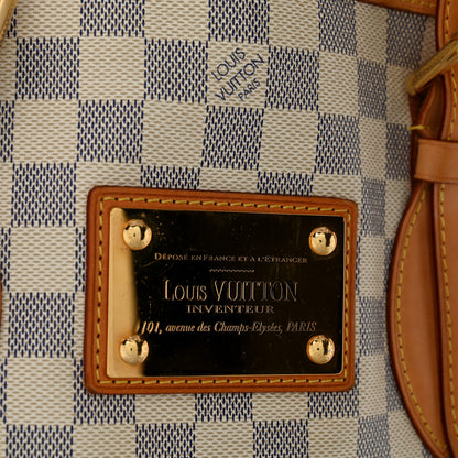Louis Vuitton Damier Azur Hampstead MM 11 of 13
