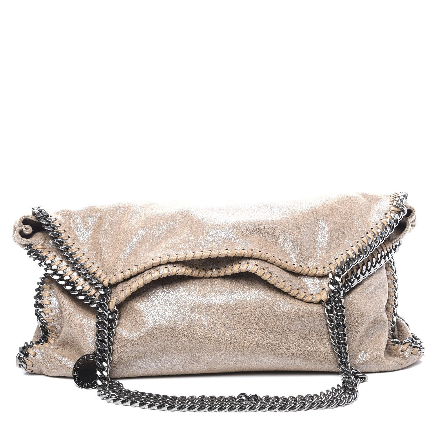 Stella McCartney Shaggy Deer Big Falabella Tote Taupe 2 of 13