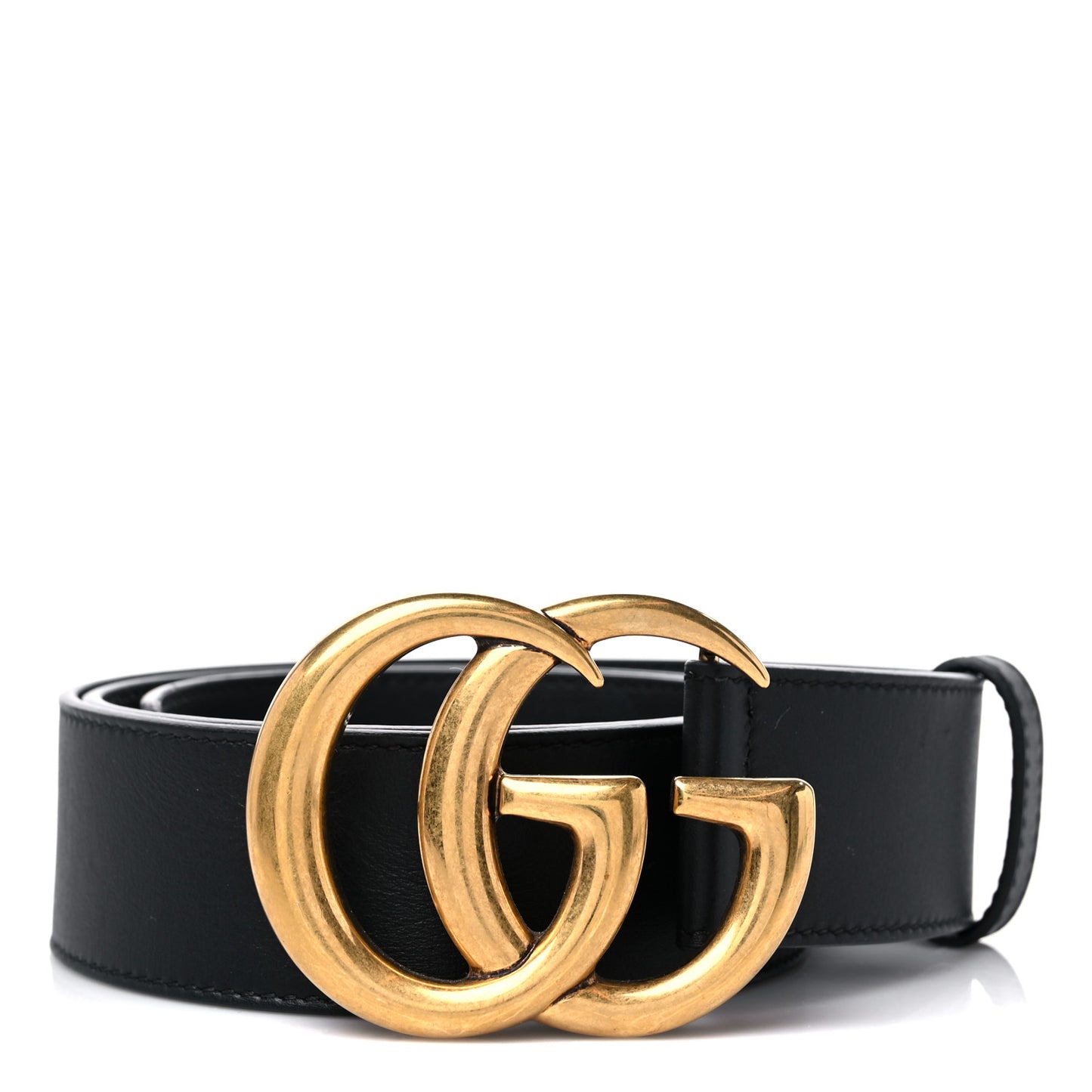 Calfskin Double G 40mm Belt 85 34 Black