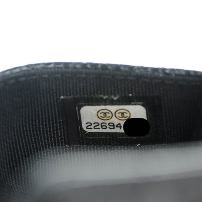 Chanel Caviar Quilted Flap Card Holder Black 8 of 8