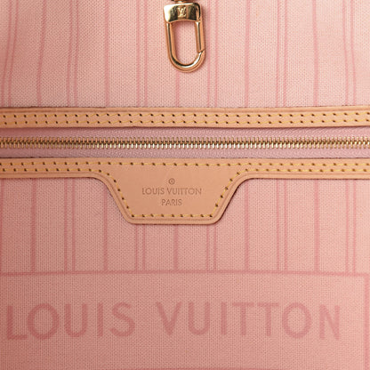 Louis Vuitton Damier Azur Neo Neverfull GM Rose Ballerine 12 of 14