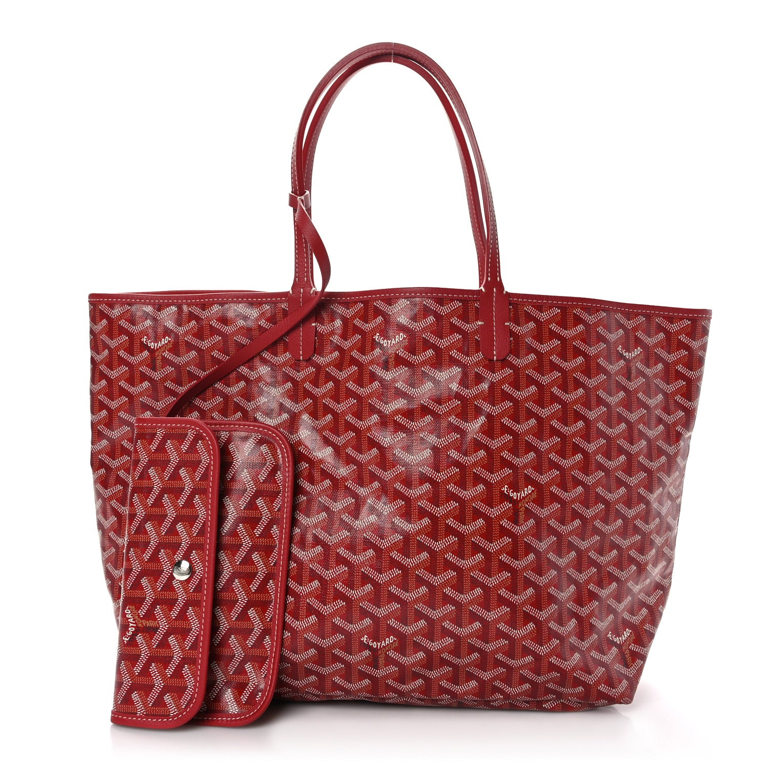 Goyard Goyardine Saint Louis PM Red 1 of 10