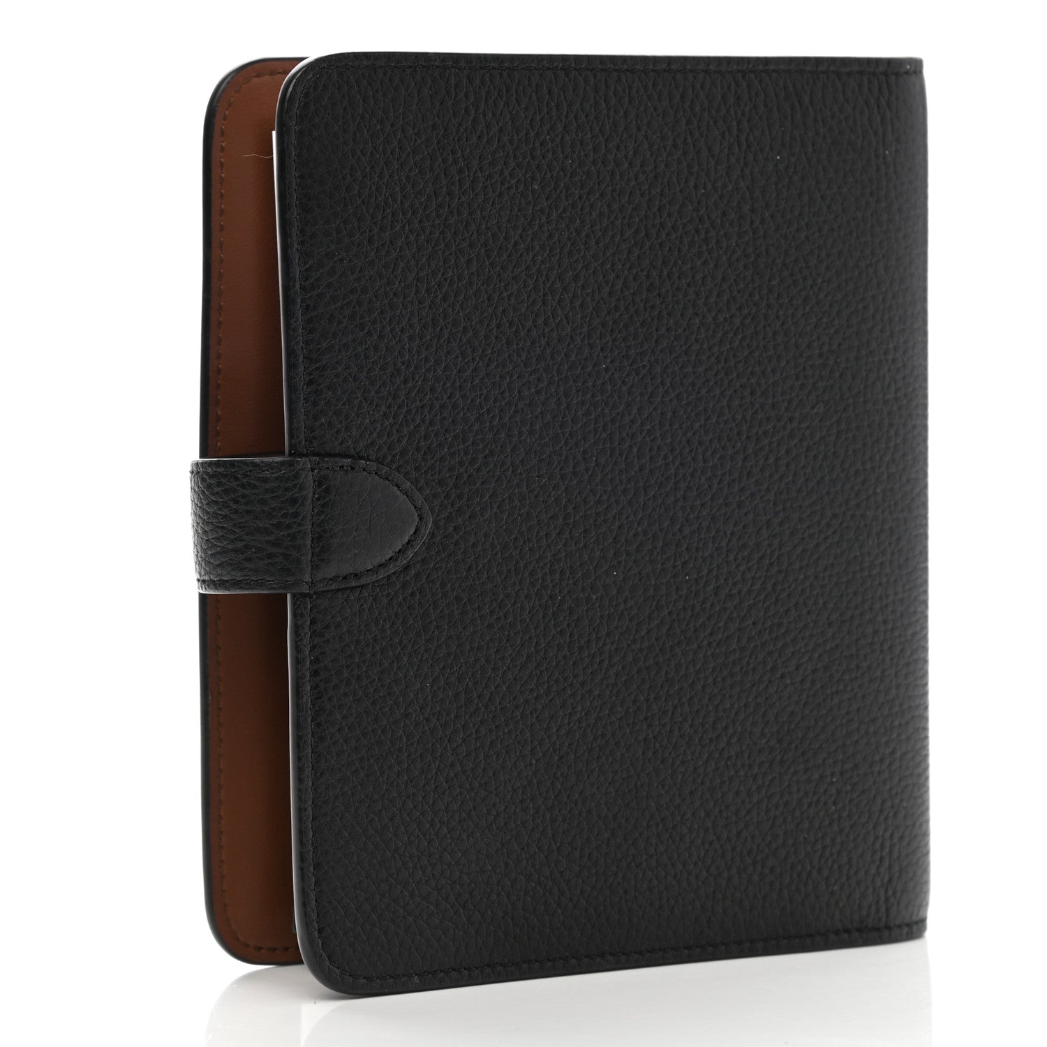 Mulberry Natural Grain Calfskin Postman's Lock Agenda Black 3 of 6