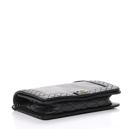 Chanel Calfskin Small Boy Reverso Flap Black 4 of 7