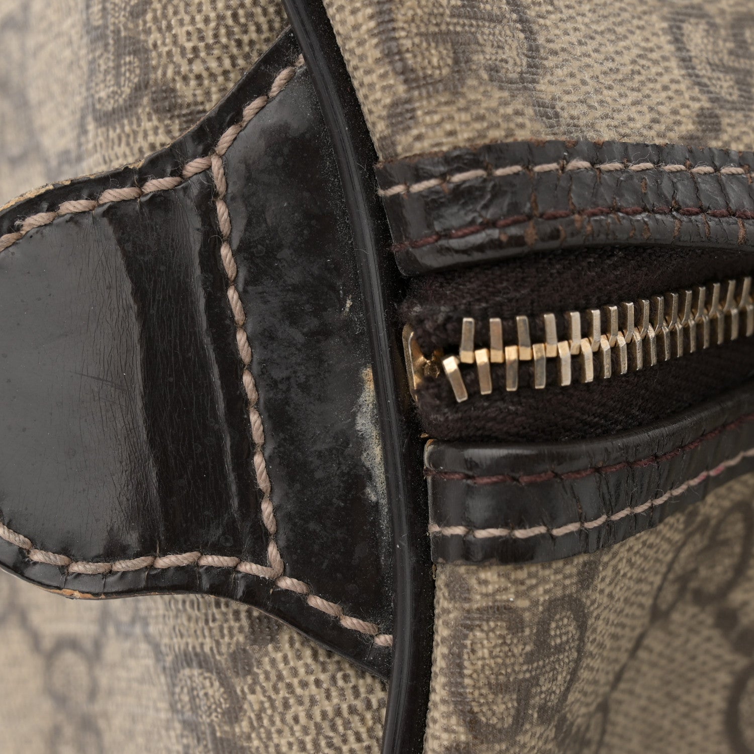 Gucci GG Plus Monogram Medium Joy Boston Dark Brown 15 of 20