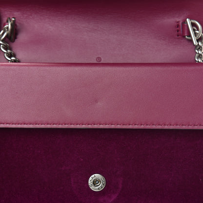 Gucci Velvet Super Mini Dionysus Shoulder Bag Fuchsia Violet Cyclamen 10 of 13