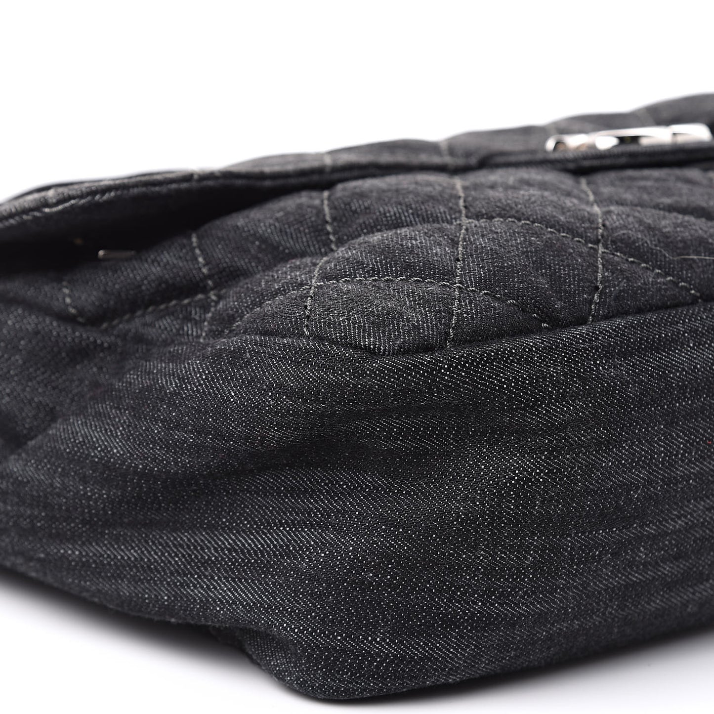 Denim Quilted Stretch Spirit Messenger Bag