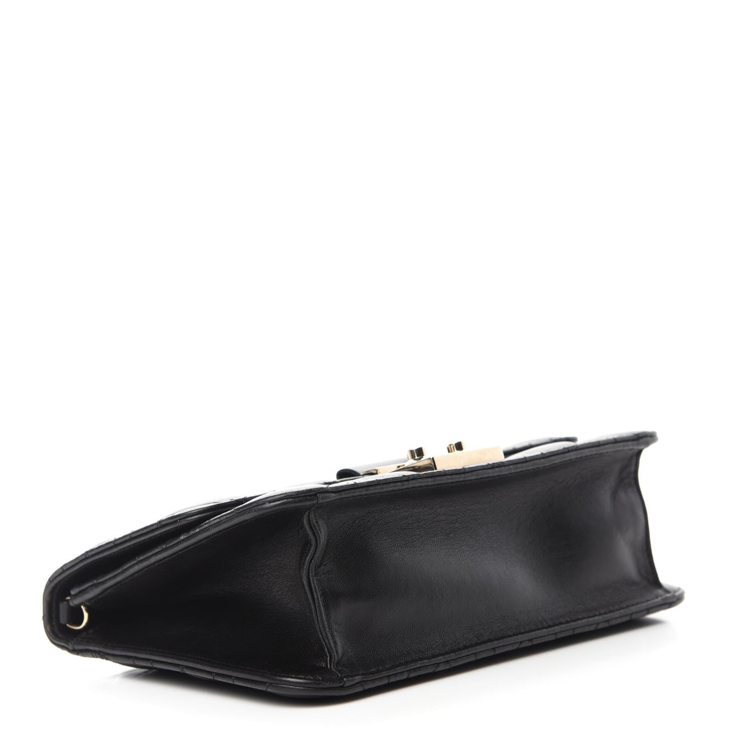 Christian Dior Lambskin Cannage Miss Dior Promenade Pouch Black 4 of 12