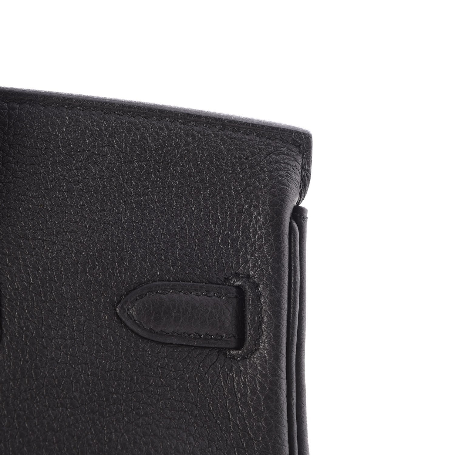 Hermes Togo Birkin 25 Black 34 of 37