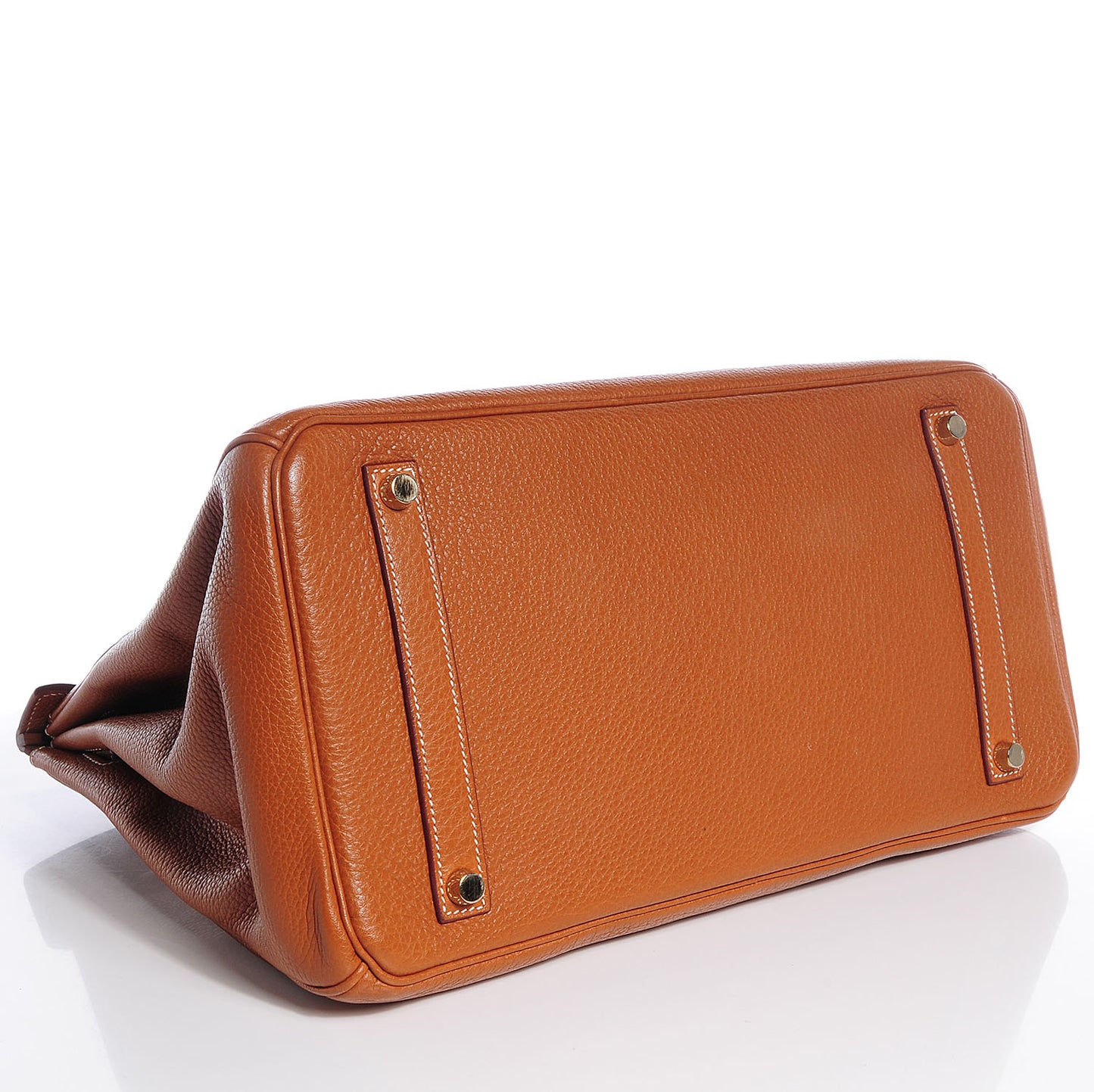 Taurillon Clemence Birkin 35 Gold