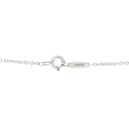 Tiffany Sterling Silver Enchant Heart Key Pendant Necklace 6 of 6