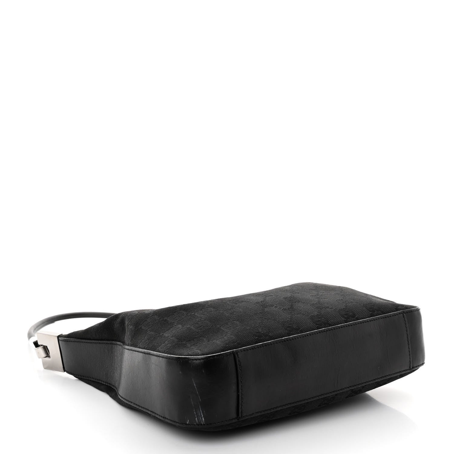Gucci Monogram GG Small Clasp Hobo Black 4 of 10