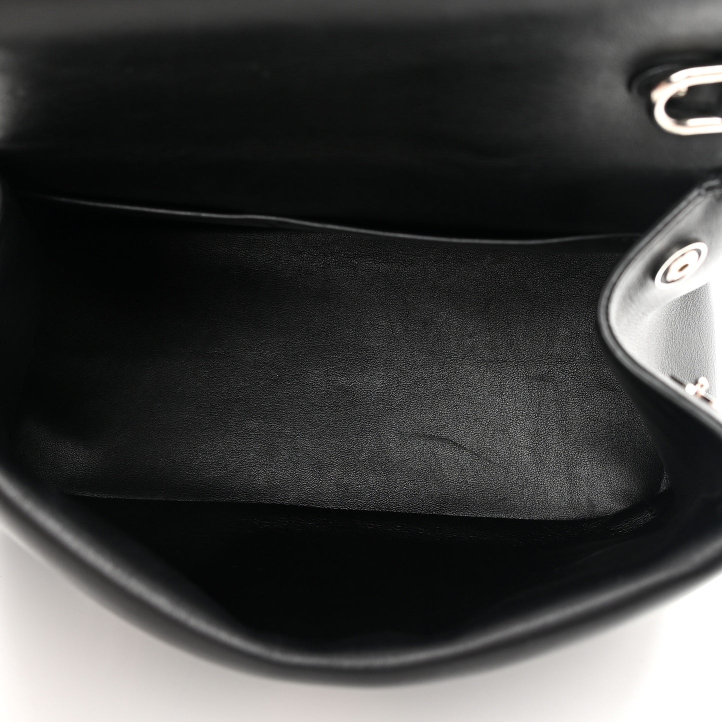 Smooth Calfskin Small Tri-Color Be Dior Flap Black Red White
