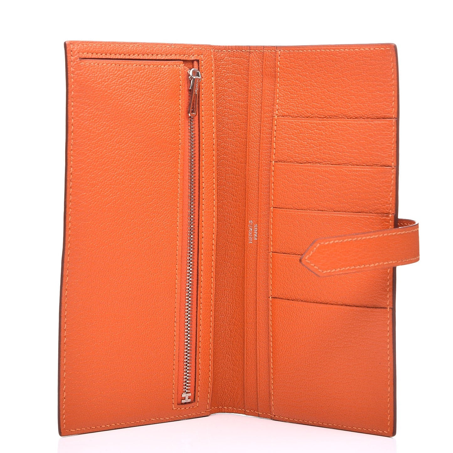 Chevre Mysore Bearn Wallet Feu