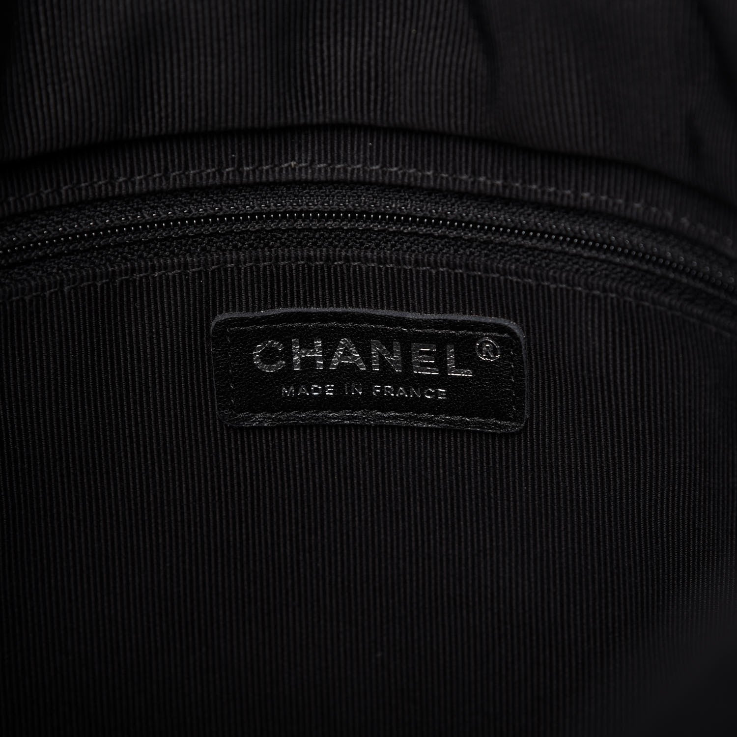 Chanel Tweed Patchwork Tote Black 8 of 10