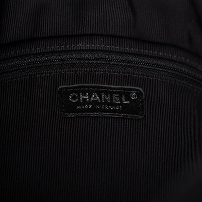 Chanel Tweed Patchwork Tote Black 8 of 10