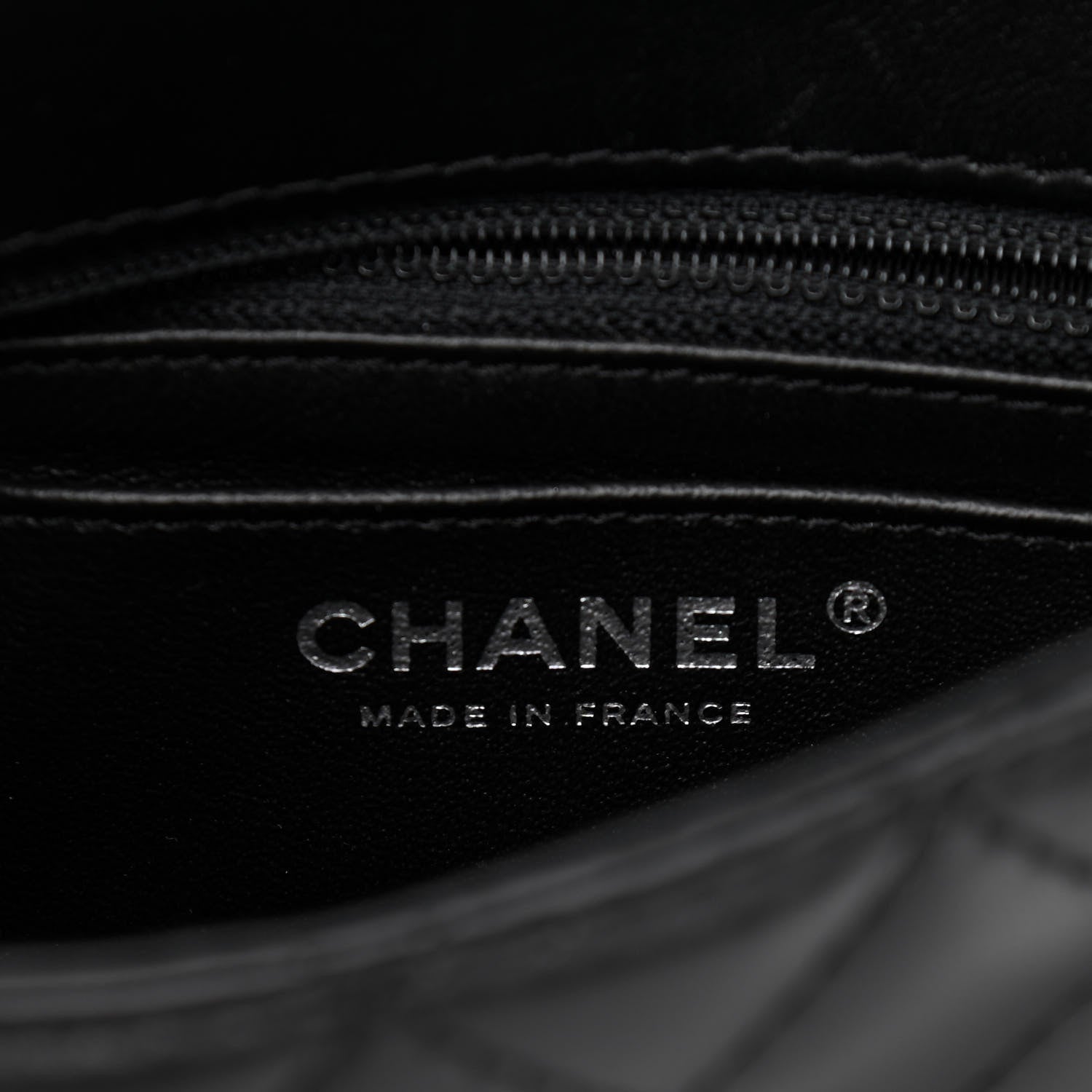 Chanel Lambskin Quilted Kiss Lock Flap Bag Black 6 of 13