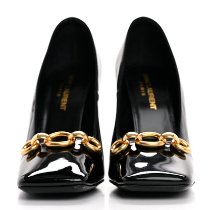Saint Laurent Patent Silvana 110mm Pumps 36.5 Black 3 of 11