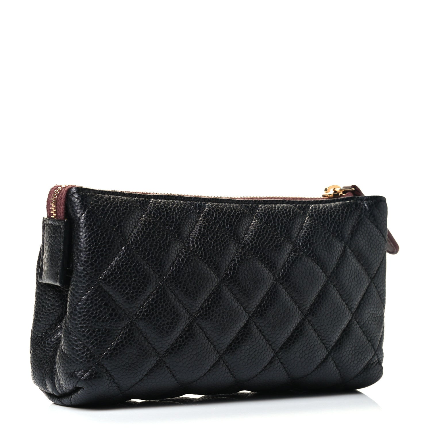 Chanel Caviar Cosmetic Case Black 2 of 4