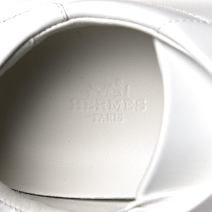 Hermes Calfskin Day Sneakers 40 White 9 of 10