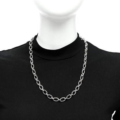 Tiffany Sterling Silver Oval Clasping Link Necklace 2 of 4
