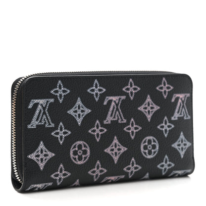 Louis Vuitton Mahina Flight Mode Zippy NM Wallet Black 3 of 8