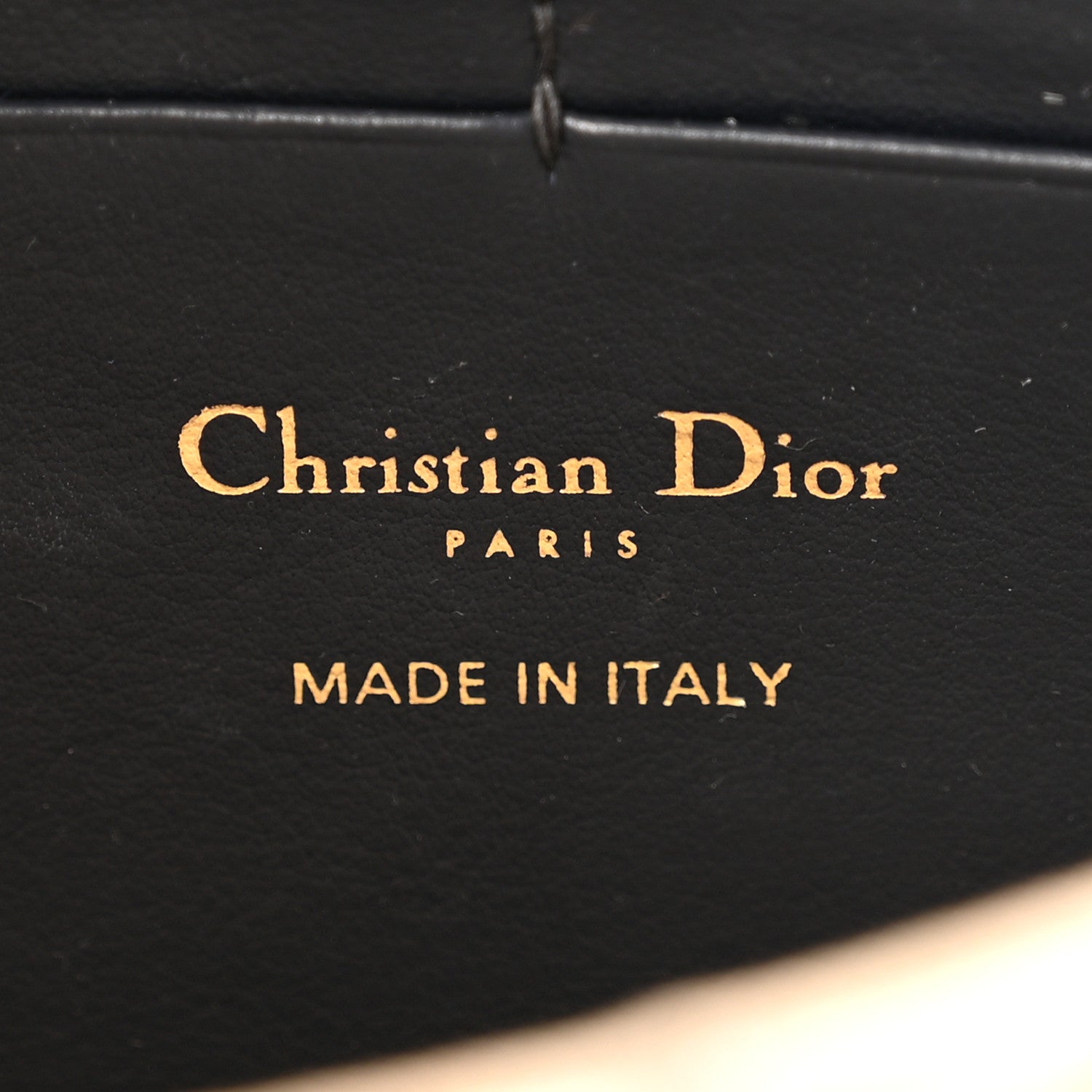 Christian Dior Oblique Saddle Chain Pouch Blue 6 of 17