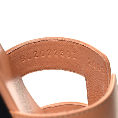 Hermes Box Oran Sandals 36.5 Granit Rose 6 of 9