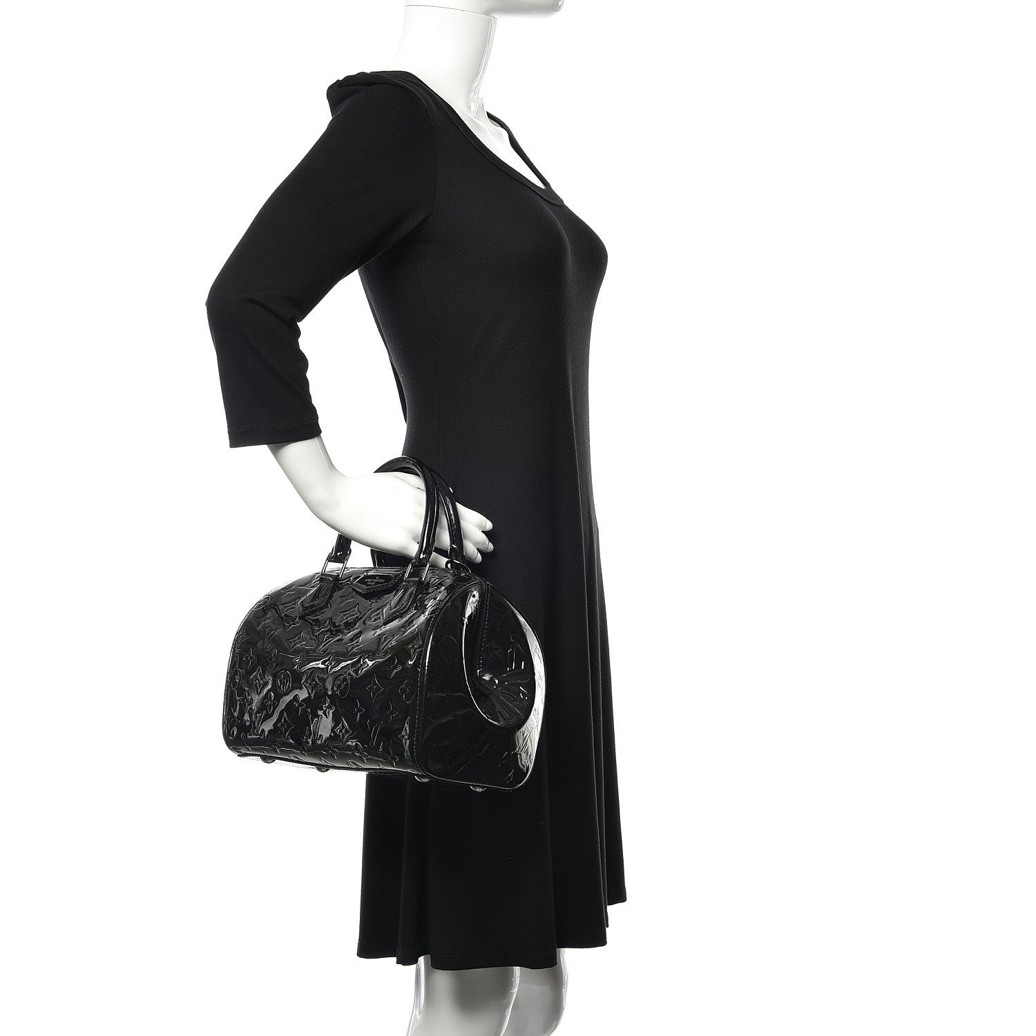 Louis Vuitton Vernis Montana Magnetique Black 2 of 8