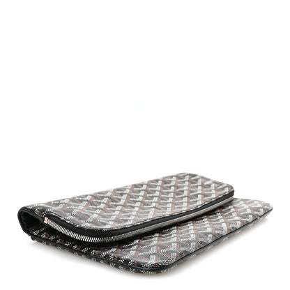 Goyard Goyardine Sainte Marie Soft Clutch Black 4 of 8