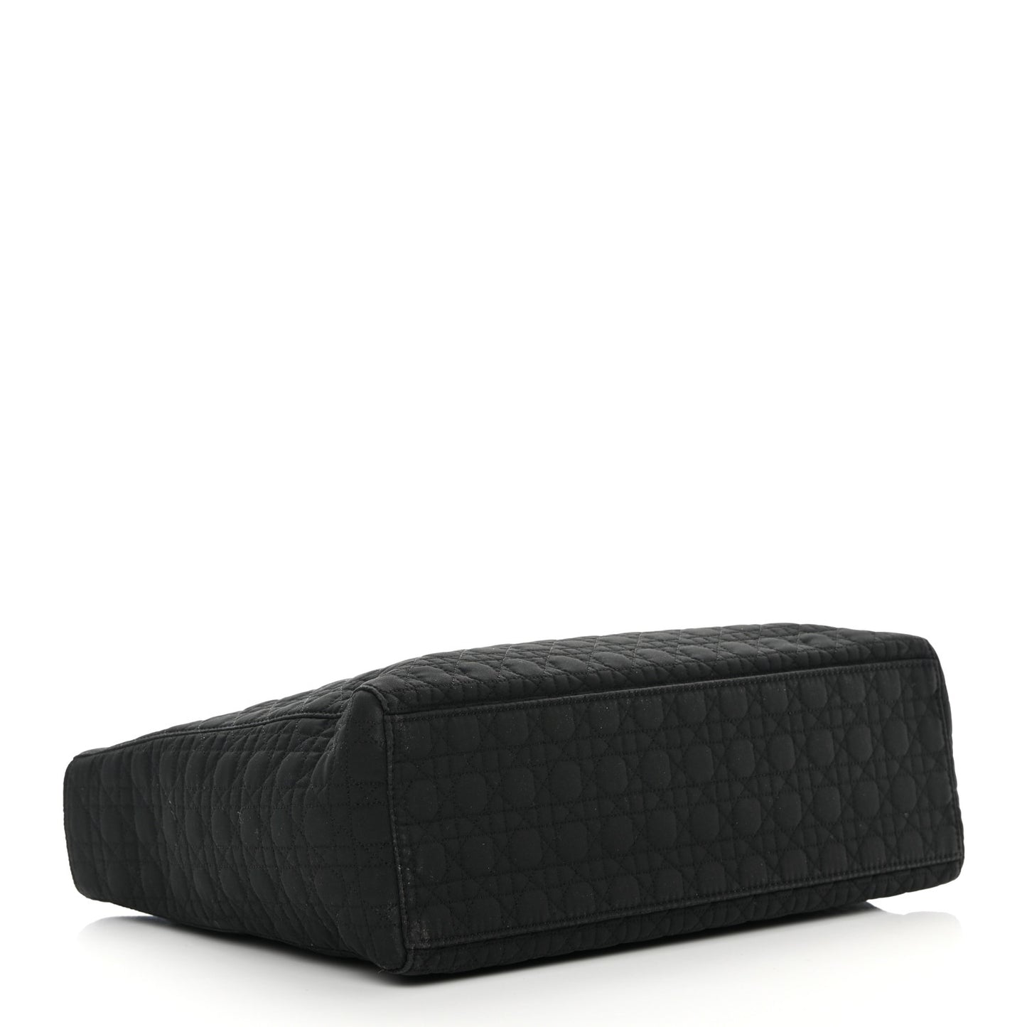 Nylon Cannage Large Lady Dior Black
