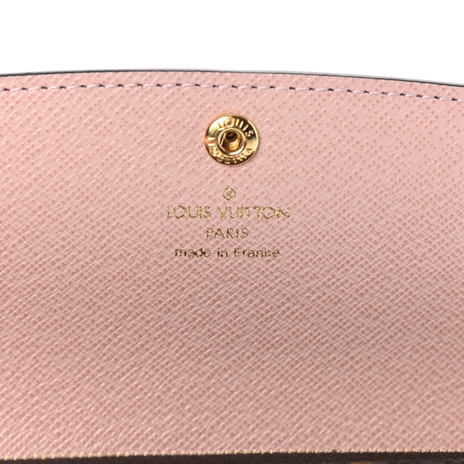 Louis Vuitton Monogram Emilie Wallet Rose Ballerine 6 of 7